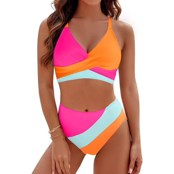Rosvigor Womens Swimsuits Two Piece Bikini Sets